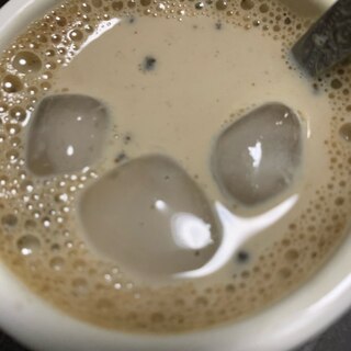 豆乳でタピオカほうじ茶ミルクティー